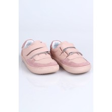 K.5000 Barefoot Hakiki Deri Spor Ayakkabı I.b.p. Pudra - 30