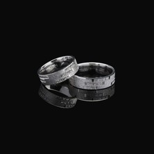 Silvalli 259 - 5 mm Çatı Model Kesme Gümüş Alyans