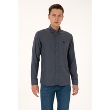 U.S. Polo Assn. Erkek Açık Lacivert Uzun Kollu Gömlek 50308554-VR059