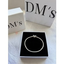 DMs Silver Kelebek Gümüş Bileklik