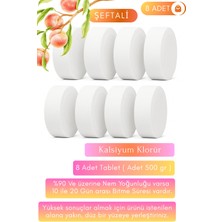 Vcalla 8 Adet Nem Alıcı Rutubet ve Küf Giderici Tablet 500GR ' Şeftali