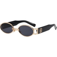 Bappir Yeni Sezon Vintage Oval Logolu Unisex Güneş Gözlüğü