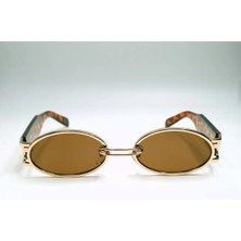 Bappir Vintage Oval Leopar Unisex Güneş Gözlüğü