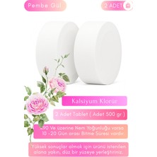 Vcalla 2 Adet Gül Esanslı Nem Alıcı Tablet 500 gr | Küf ve Rutubet Giderici | Ev ve Ofis Için