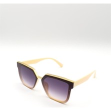 Bappir Yeni Sezon Barbara Kadın Güneş Gözlüğü Krem 03