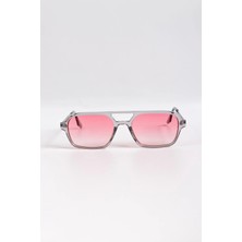 Bappir Yeni Sezon Pembe Camlı Unisex Güneş Gözlüğü