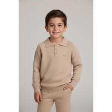 Mutlu Kids Polo Yaka Erkek Triko