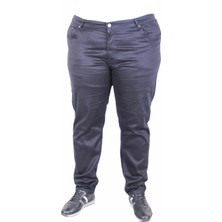 Moc Grande Klasik Büyük Beden 5 Cep Pantolon Erkek 11917 Gabardin Kumaş Koyu Lacivert