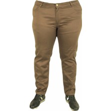 Moc Grande Mocgrande Büyük Beden Klasik 5 Cep Pantolon Montana 11917 Vizon