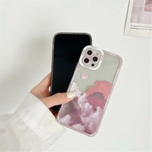 Go Aksesuar Iphone 15 Promax Manzara Tasarımlı Şeffaf Kılıf