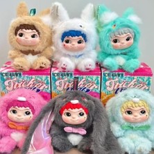 NB Market Wakuku Anahtarlık Hayvan Serisi Wakuku Peluş Oyuncak Tavşan Tilki Yeni Nesil Labubu