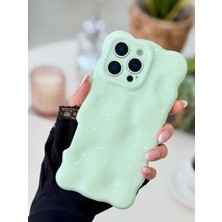 Go Aksesuar Iphone 16 Promax Uyumlu 3D Bubble Tasarımlı Pastel Renk Esnek Silikon Kılıf