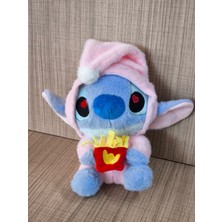 NB Market Stitch Peluş Oyuncak 30CM Popmart Kostümlü Stich Peluş Oyuncak Figür