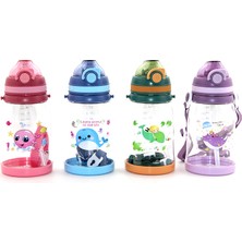 Kanonik Education Renkli Pipetli Suluk 550 Ml