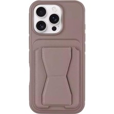 Kılıf House Iphone Uyumlu Flex Wallet Deri Kartlıklı Standlı Kılıf