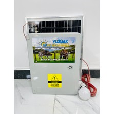 Yüzüak Güneş Panelli Çit Cihazı ( 14AH Akülü - 25W Panelli )
