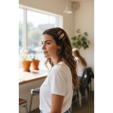 Veracraft Sedefli 3 Lü Pens Saç Tokası