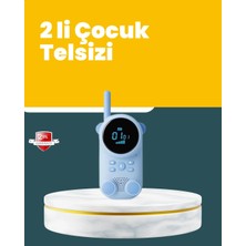 Shopwave LCD Ekranlı Çocuk Telsizi – Iki Yönlü Ses, 1-3 Km Çekim Mesafesi