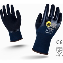 Hanvo NGX506 Nitril 3/4 Kaplı Montaj Eldiven