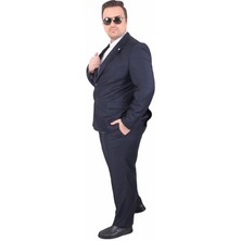 Starbattal Erkek Büyük Beden 6 Drop Takım Elbise Parıs 071010 Lacıvert
