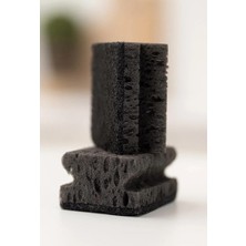 Leaf Shop Mood 2'li Bulaşık Süngeri Siyah SB1034