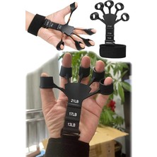 Leaf Shop Gitar Parmak Egzersiz Aparatı 6 Kademeli Damar Çıkartıcı El ve Parmak Güçlendirme Aleti