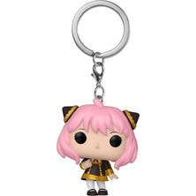 Leaf Shop Pop! Anahtarlık: Spy x Family - Anya Forger - Yeni Anahtarlık - Koleksiyon Için Vinil Mini Figür - Çorap Dolgu - Hediye Fikri - Resmi Ticari Ürünler - Anime Hayranları - Mini Figür