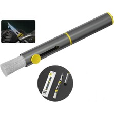 Mabelme Store Çok Fonksiyonlu Klima Temizleme Fırçası Lastik Taş Sökücü Kanca ve Acil Durum Cam Kırıcı Çekiç