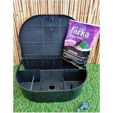 Leaf Shop Adet Fare Istasyonu ve 2 Adet 200 gr Fare Buğday Fare Yemi En Etkili Yem