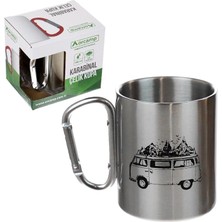 Leaf Shop Katlanır Saplı Çelik Kupa 180 ml