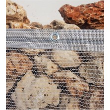 Leaf Shop Balkon Filesi 2,5x8 Metre Kedi Filesi Kuş Filesi Koruma Filesi Dolu Filesi Güvenlik Filesi