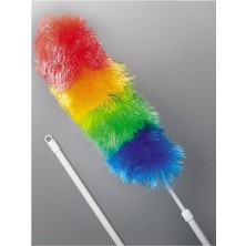 Leaf Shop Shop Mikrofiber Manyetik Anti-Statik Bükülebilen Toz Alma Püskülü