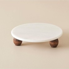 Leaf Shop Maison Olmo Mermer Sunum Standı, Natural, 25