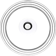 Leaf Shop 590220 18-20-22 cm Borcam Tencere Kapağı