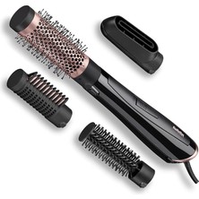 Leaf Shop Hava Üflemeli Saç Şekillendirici Set Perfect Finish, 1000W, 4 Başlık, Kabarma Önleyici Iyon Teknolojisi, AS126E