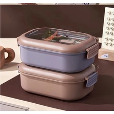 Alvo Store Buğz Bölmeli Paslanmaz Çelik Yemek Kutusu