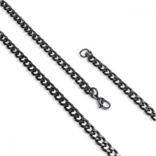 Hg.Aksesuar Çelik Erkek Zincir Kolye 1.6mm