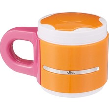 Leaf Shop AND429 Içi Çelik Dışı Plastik Kupa Mug 350 Mg