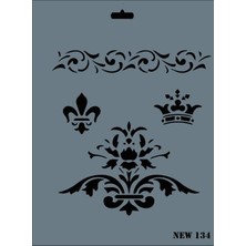 Colezium Rich New Seri N-134 Stencil 35X25 cm