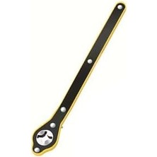 Leaf Shop Cırcır Anahtarı, Uzun Saplı Otomatik Emek Tasarruflu, Araba Lastiği Kaldırma Için 360 Derece Döner Makas Kriko Anahtarı, (Kriko Cırcır Anahtarı)