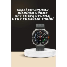 Astraltech Akıllı Saat Amoled Ekran Bluetooth Bağlantılı Sağlık Takibi Gps Uyumlu