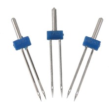 Leaf Shop Ev Tipi Dikiş Makinesi Nervür Iğnesi 3'lü Set