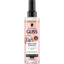 Leaf Shop Split Hair Miracle Kırık Uçları Mühürleyen Sıvı Saç Bakım Kremi - Iyonik Kompleks ve Üzüm Çekirdeği Yağı ile 200 ml