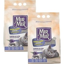 Leaf Shop Lavanta Kokulu Ince Taneli Kedi Kumu - 2 x 10 Lt Poşet