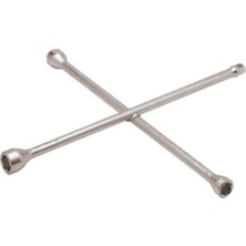 Leaf Shop 1975091322 1/2 Adaptörlü Istavroz Bijon Anahtar, Krom, 17 x 19/22 x 1/2