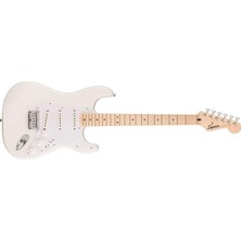 Leaf Shop Sonic Stratocaster Ht Arctic White - Maple Elektro Gitar