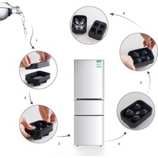 Alvo Store Buğz Kuru Kafa Şekilli Silikon Buz Kalıbı