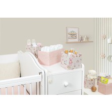 Baby 3'lü Kullanışlı Çekmece Düzenleyici Çok Amaçlı Organizer Kutu (Pembe)