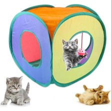 Aspata Store Buğz Oyuncak Toplu Kedi Oyun Tüneli