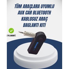 Bluetooth Destekli Aux Müzik ve Konuşma Cihazı